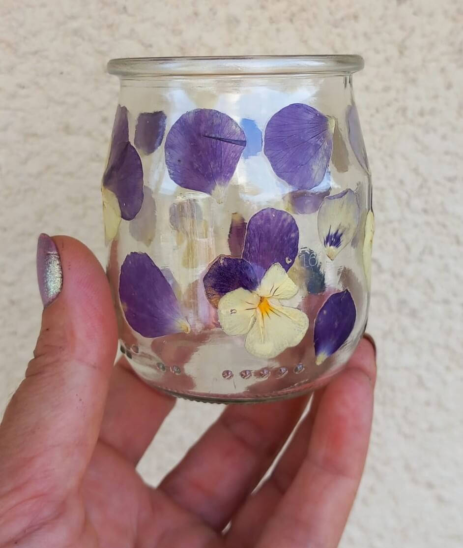 Mini vase décoré